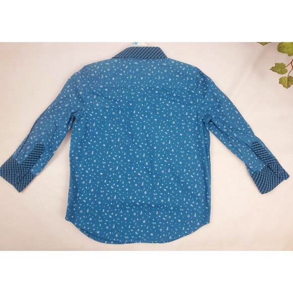 Matilda Jane Boys Top 4 Choose Your Path Jack Frost Christmas Winter Holiday 4T - Picture 3 of 8